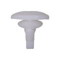10mm White Nylon Double Head Weatherstrip Christmas Tree Retainer Size