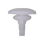 10mm White Nylon Double Head Weatherstrip Christmas Tree Retainer Size