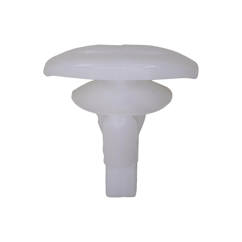 10mm White Nylon Double Head Weatherstrip Christmas Tree Retainer Size