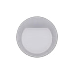 8mmx18mm White Nylon Trim Panel Retainer with Sealant, 18mm Head