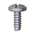 M6.3-1.81x16mm Duo-Drive Truss Head License Plate Screw, Type B, Dacromet 320