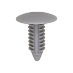 5/16"x13/16" Gray Nylon Single Head Trim Panel Christmas Tree Retainer Version Of, 11/16" Head