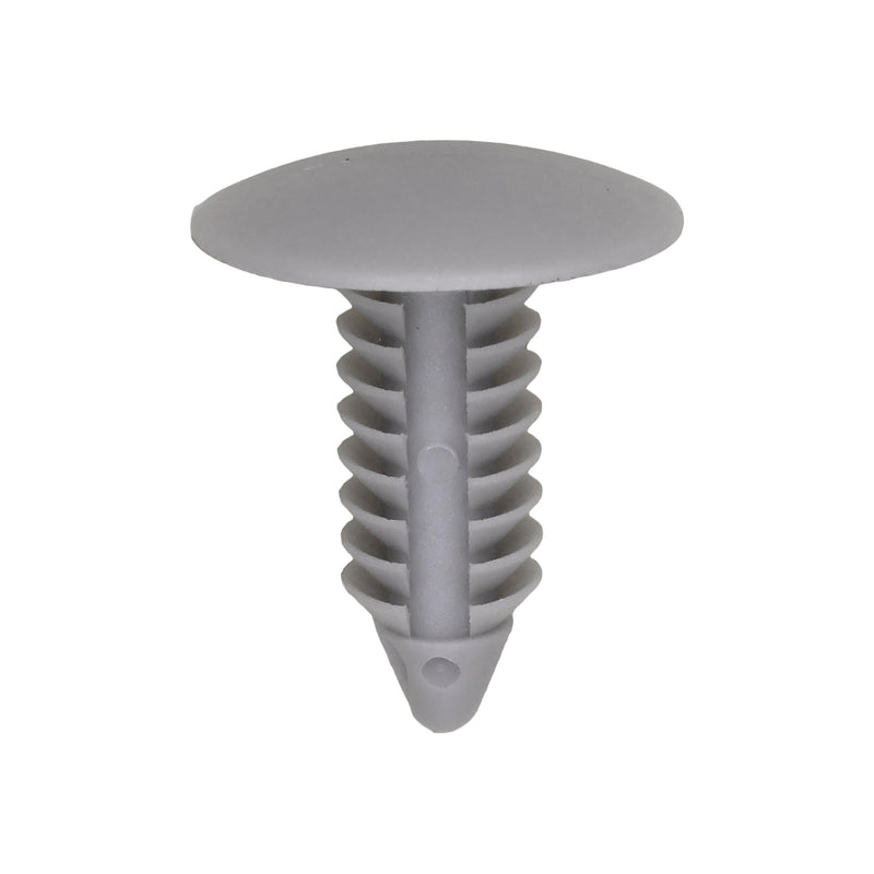 5/16"x13/16" Gray Nylon Single Head Trim Panel Christmas Tree Retainer Version Of, 11/16" Head
