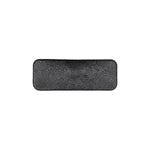 5/16"x9/16" Black Nylon Rocker Panel Molding Clip Head Size, 15/32"x1-5/16" Head