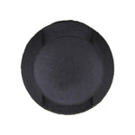 1/4"x3/4" Black Push-Type Retainer with Closed End, 19/32" Head