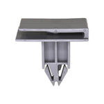 7/16"x1-1/4" Gray Nylon Rocker Panel Clip, 11/16"x1-1/2" Top Head Size