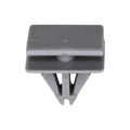 7/16"x9/16" Gray Nylon Rocker Panel Clip, 9/16"x3/4" Top Head Size