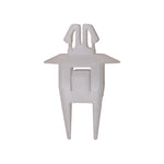 20mm White Nylon Garnish Clip