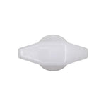 5mmx8mm White Nylon Double Head Weatherstrip Christmas Tree Retainer