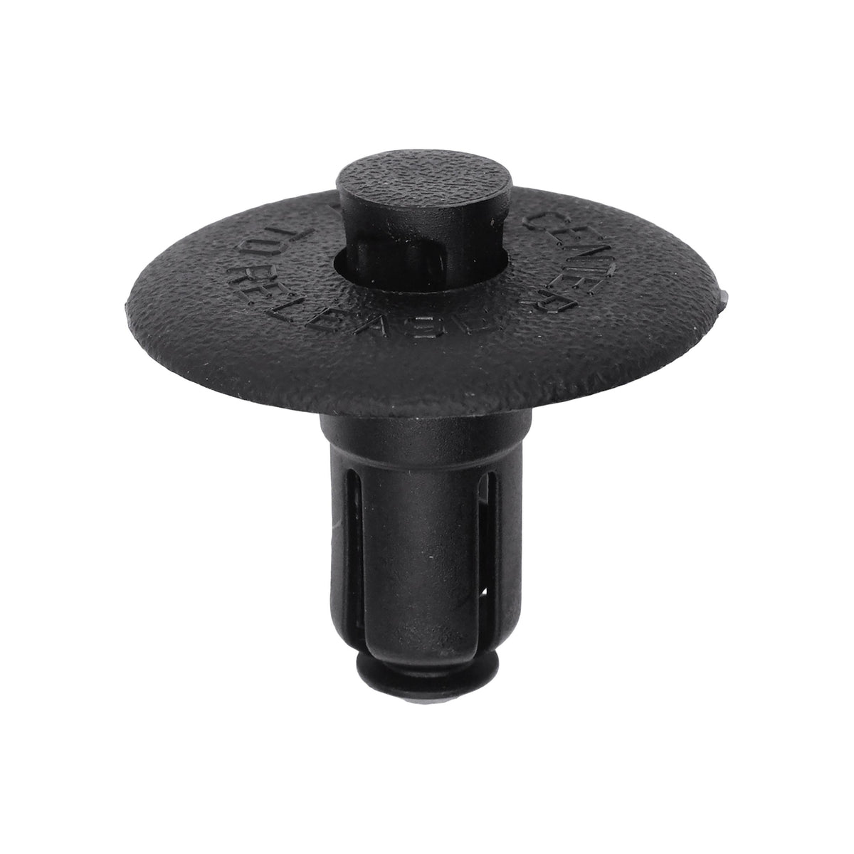10mmx18mm Black Push-Type Radiator Supp Sight Shield Retainer with Drive Pin, 27mm Head