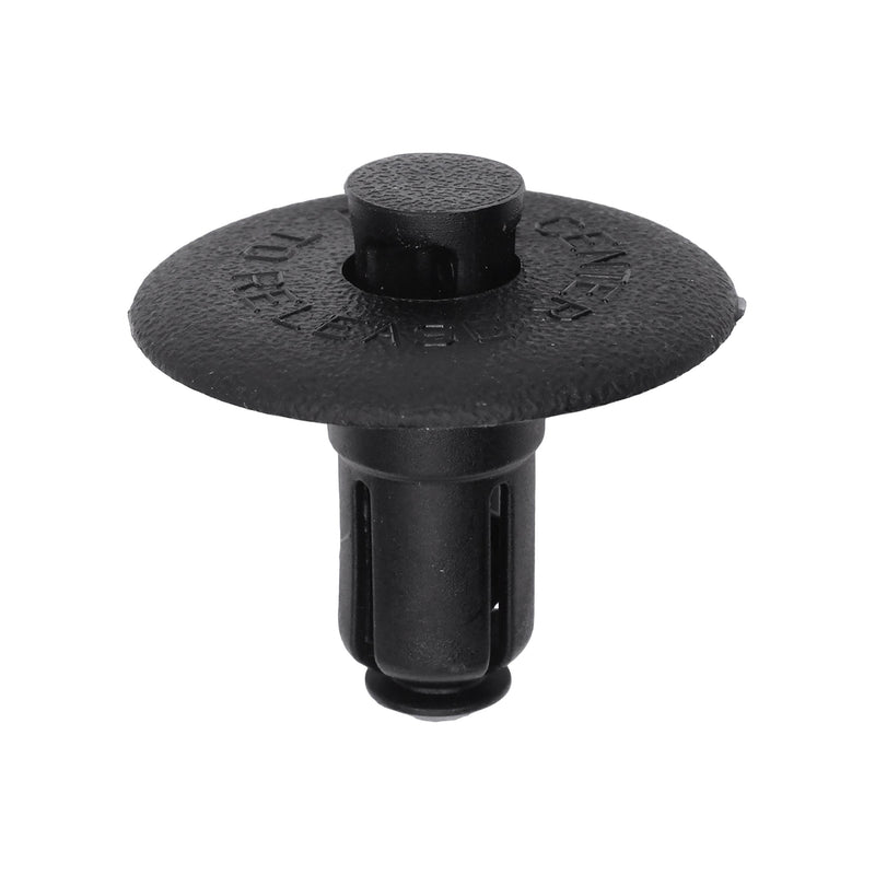 10mmx18mm Black Push-Type Radiator Supp Sight Shield Retainer with Drive Pin, 27mm Head