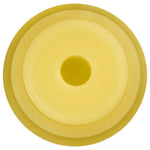 9.5mmx13mm Yellow Nylon Triple Head Door Trim Christmas Tree Retainer Overall, 18mm Head