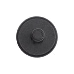 9mmx14mm Black Push-Type Rocker Panel Retainer with Open End, 16mm Head