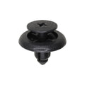 7mmx8mm Gray Screw-Type Retainer with Open End, 20mm Head