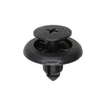 7mmx8mm Gray Screw-Type Retainer with Open End, 20mm Head