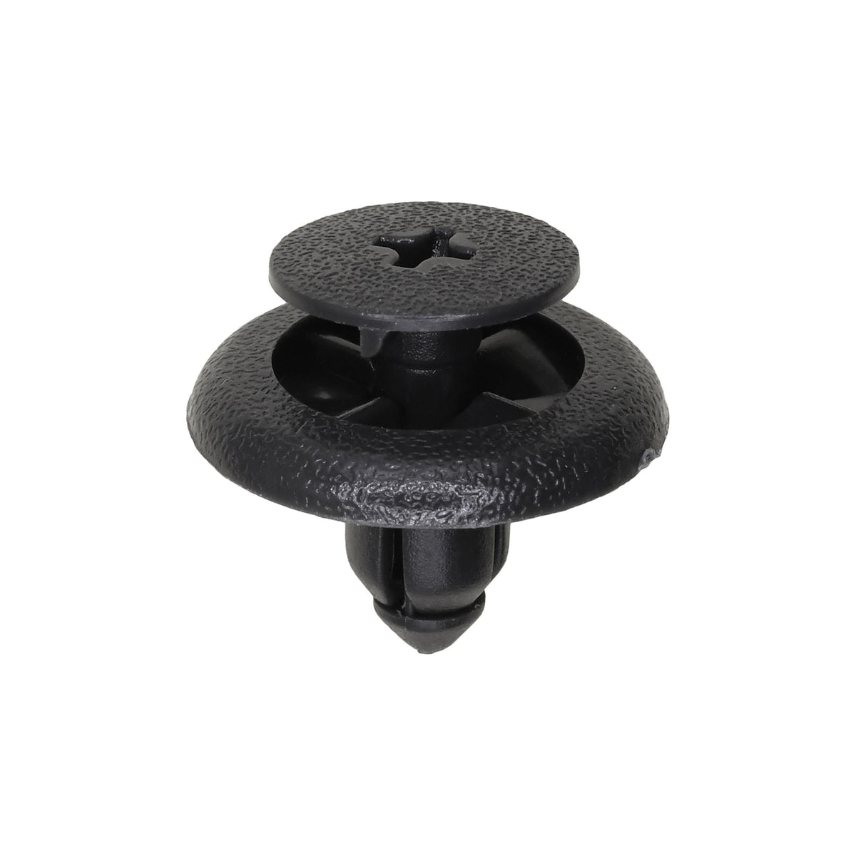 7mmx8mm Gray Screw-Type Retainer with Open End, 20mm Head