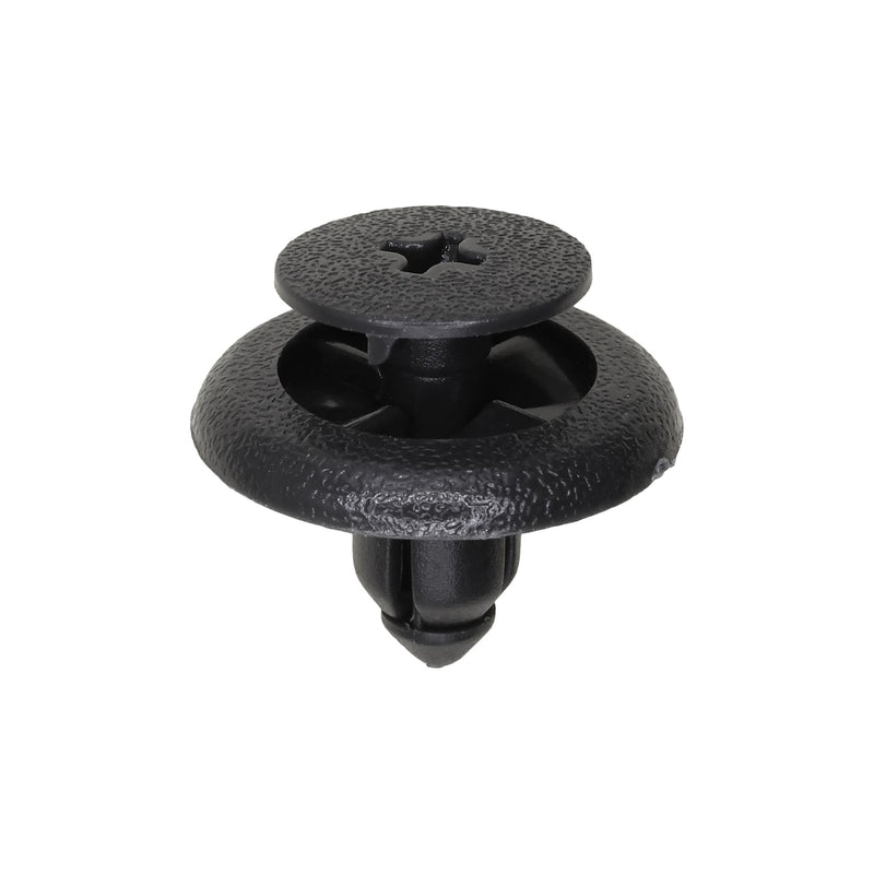 7mmx8mm Gray Screw-Type Retainer with Open End, 20mm Head