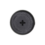 7mmx8mm Gray Screw-Type Retainer with Open End, 20mm Head