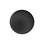 6mmx12mm Black Nylon Single Head Trim Panel Christmas Tree Retainer, 10mm Head