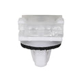 M4.2 White Nylon Cowl Vent Grommet, 10mmx14mm Square Hole