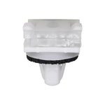 M4.2 White Nylon Cowl Vent Grommet, 10mmx14mm Square Hole