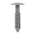 5/16"x1-3/8" Gray Nylon Single Head Wheel Opening Molding Christmas Tree Retainer, 11/16" Head