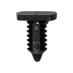 5.5mmx12mm Black Nylon Double Head Weatherstrip Christmas Tree Retainer