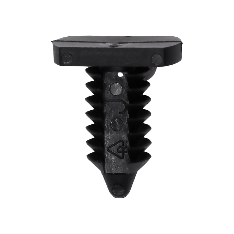 5.5mmx12mm Black Nylon Double Head Weatherstrip Christmas Tree Retainer