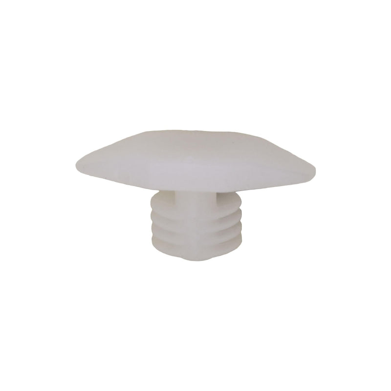 6mmx6mm White Nylon Double Head Weatherstrip Christmas Tree Retainer