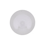 8.5mmx11mm White Nylon Double Head Trim Panel Christmas Tree Retainer, 18mm Head