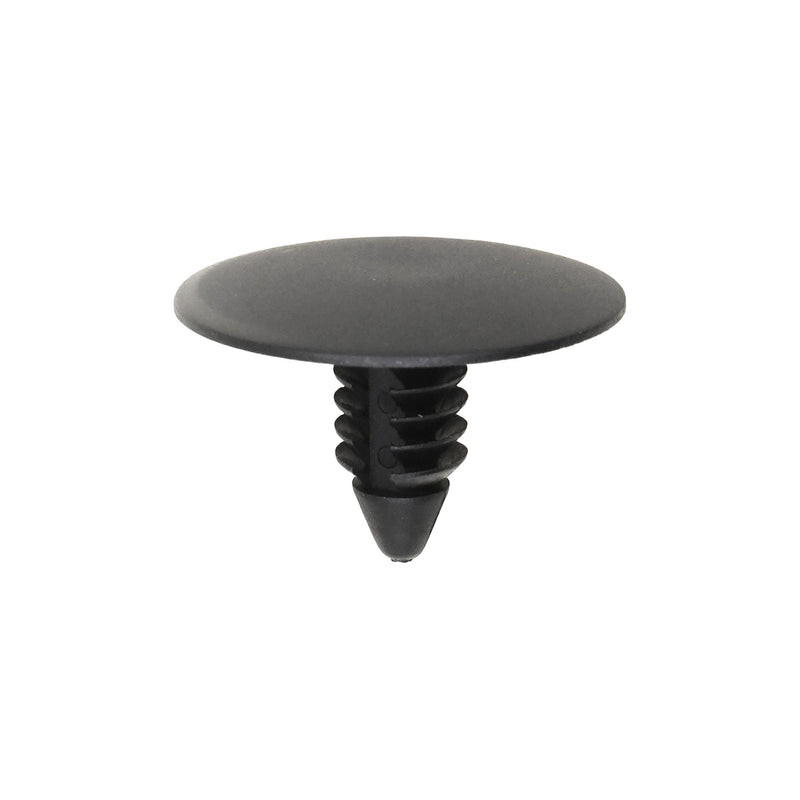 5/16"x5/8" Black Nylon Single Head Christmas Tree Retainer, 1" Head