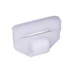 White Nylon Body Side Molding Clip