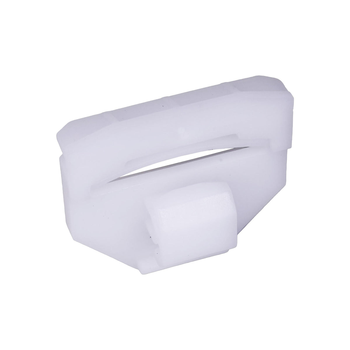 White Nylon Body Side Molding Clip