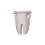 9mmx12mm White Nylon Molding Insert, 11.5mm Head