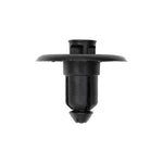 9mmx12mm Black Push-Type Cowl Retainer with Drive Pin, 25mm Head