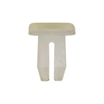 M4.2 White Nylon Screw Grommet, 6mm Hole