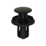 9mmx12mm Black Push-Type Retainer with Drive Pin, 18mm Head