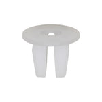 M5.5x11mm White Nylon Front Bumper Nut, 16mm Head