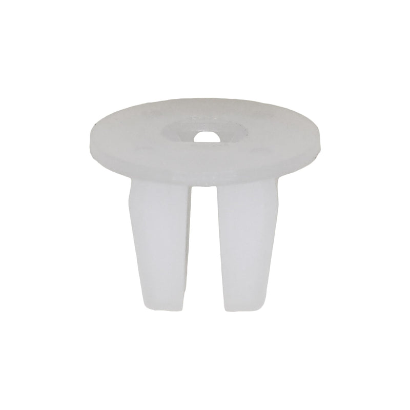 M5.5x11mm White Nylon Front Bumper Nut, 16mm Head