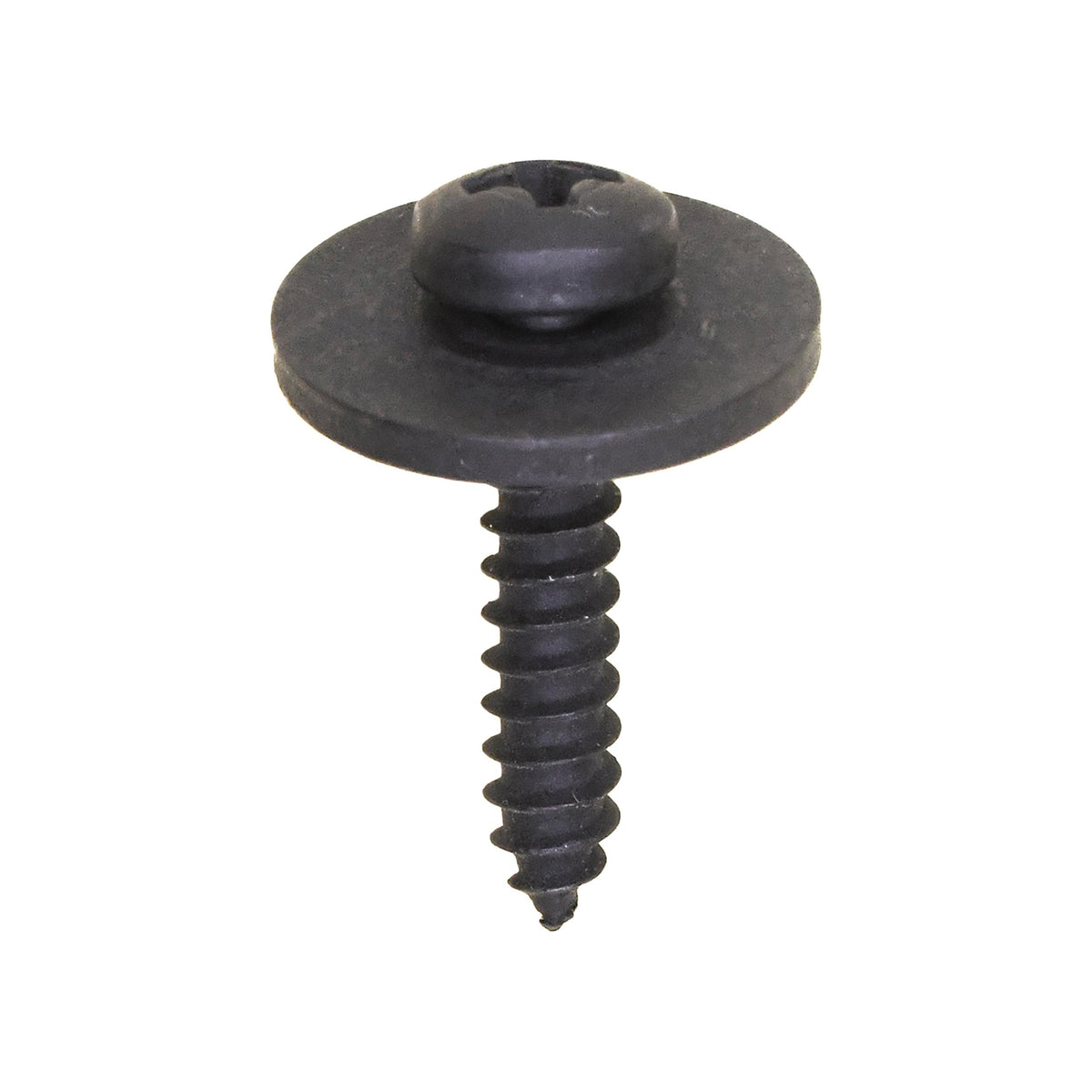 M4.2-1.41x20mm Phillips Pan Head SEMS Tapping Screw, Type A/AB, 16mm Washer, Phosphate