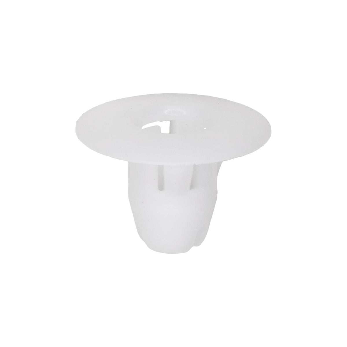 9mm White Nylon Door Panel Grommet, 19mm Head