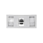2" Gray Nylon Rocker Panel Molding Clip