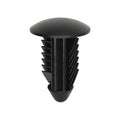 13mmx27mm Black Nylon Single Head Bumper Fascia Christmas Tree Retainer, 21mm Head