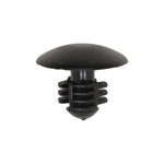 7mmx9mm Black Nylon Single Head Front End Fascia Christmas Tree Retainer (Replaces ), 14mm Head