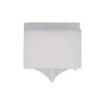 7/16"x9/16" White Nylon Rocker Panel Molding Clip Stem Hole, 9/16"x13/16" Top Head Size