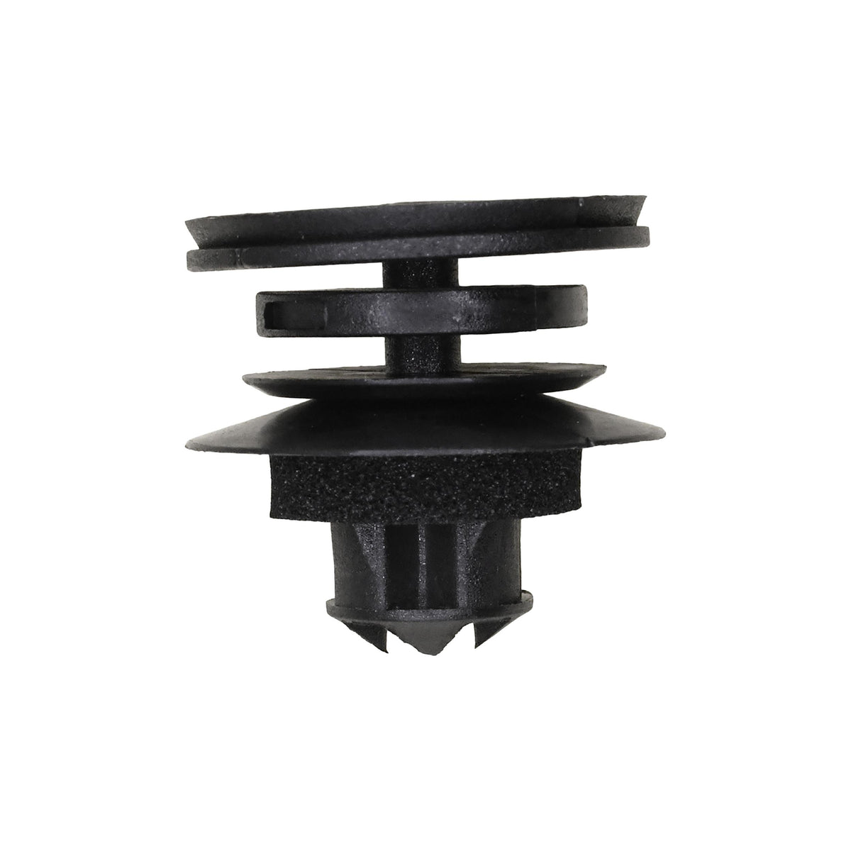 10.5mmx10mm Black Nylon Door Trm Panel Retainer, 22mm Head