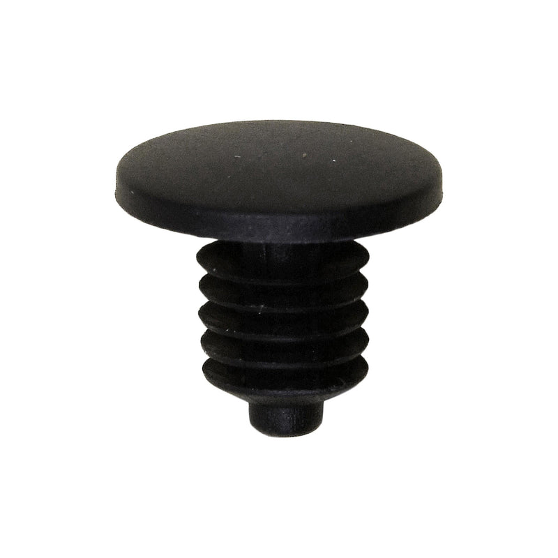 7/32"x5/16" Black Nylon Single Head Weatherstrip Christmas Tree Retainer (Replaces ), 7/16" Head