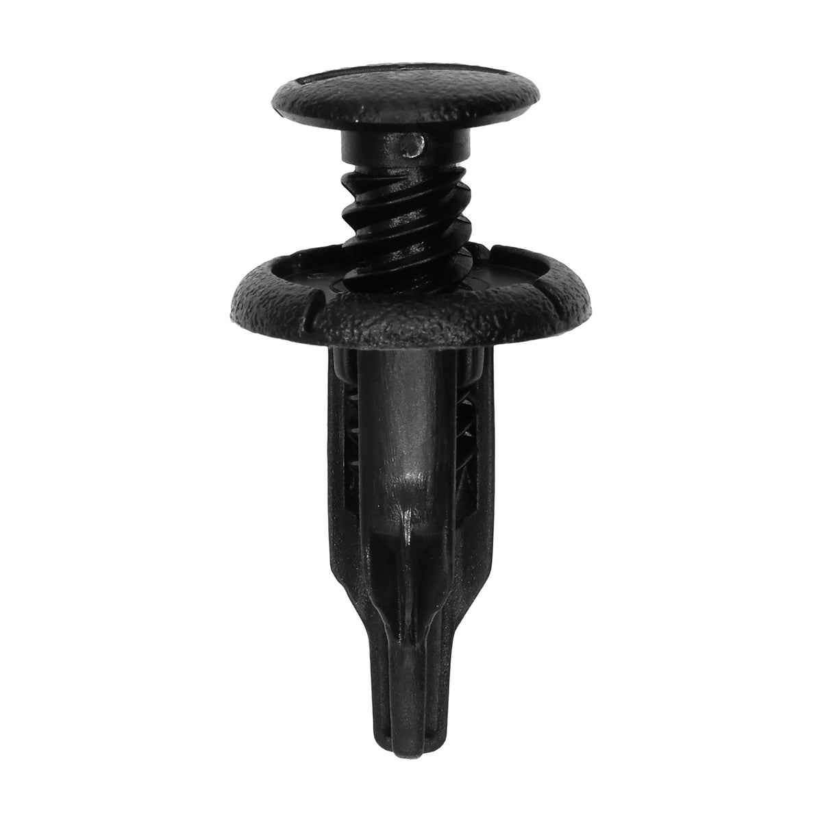 8mmx21mm Black Screw-Type Rear Panel Assembly Retainer with Closed End, 16mm Head