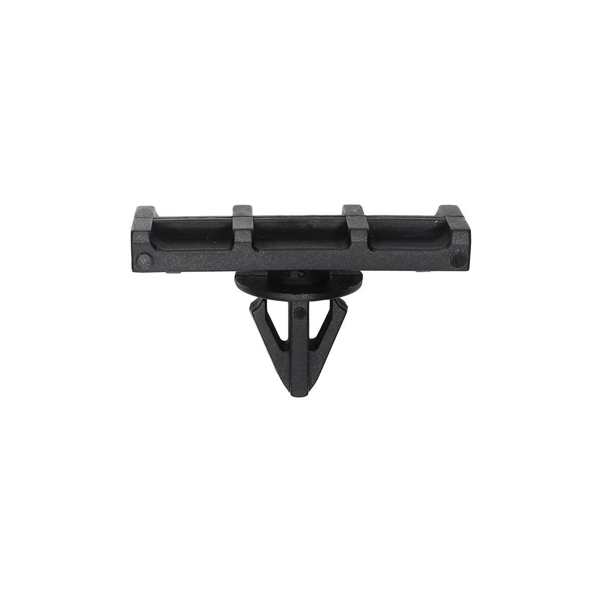 9mmx14mm Black Nylon Rocker Panel Molding Clip Head Size, 13mmx39mm Head