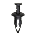 10mmx26mm Black Push-Type Bumper Cover Retainer with Closed End, 18mm Head